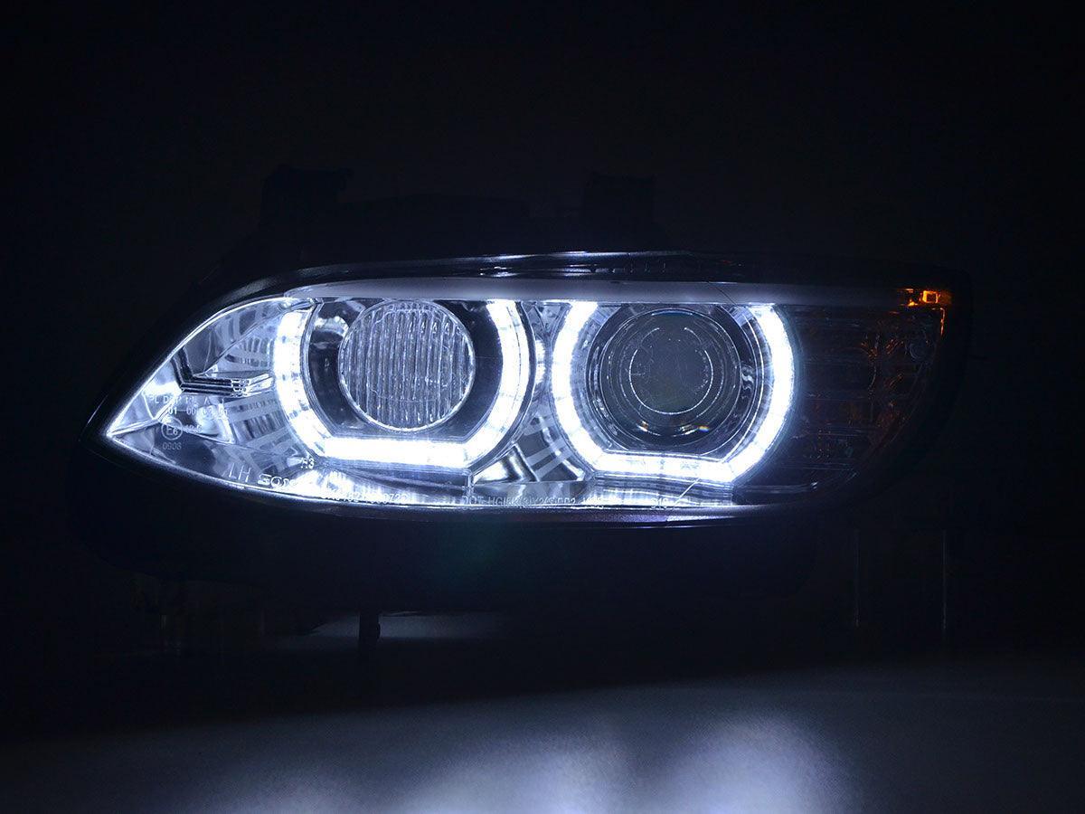 BMW 3-series E92 / E93- Chrome LED Headlights Upgrade (2006-2010) - For AFS Models - K2 Industries