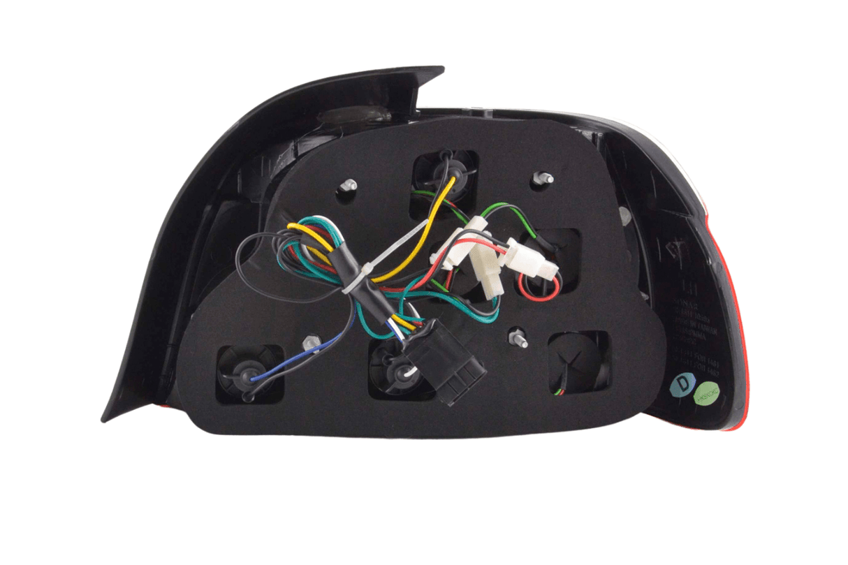 BMW 5-series E39 Sedan Red LED Taillights Set (1995-2000) - K2 Industries