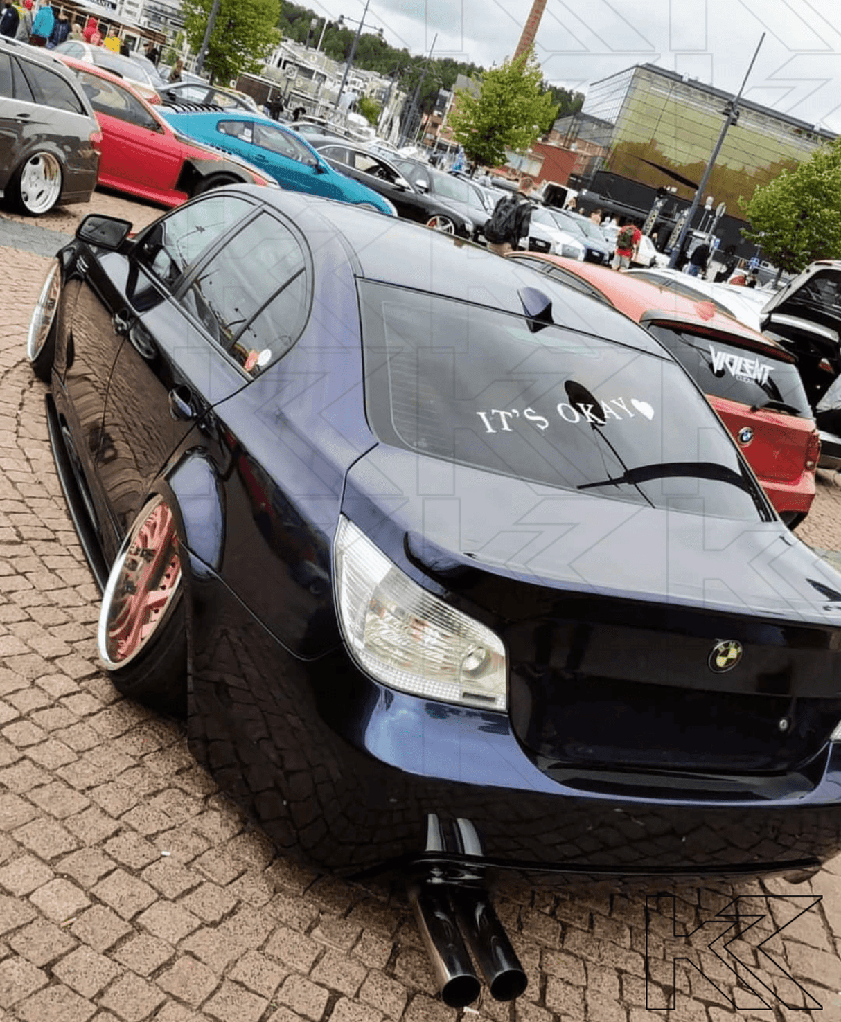 BMW 5-series E60 Sedan Chrome Clear LED Taillights Set (2004-2007) - K2 Industries