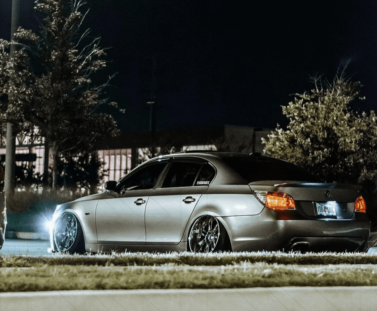 BMW 5-series E60 Sedan Chrome Clear LED Taillights Set (2007-2009) - K2 Industries