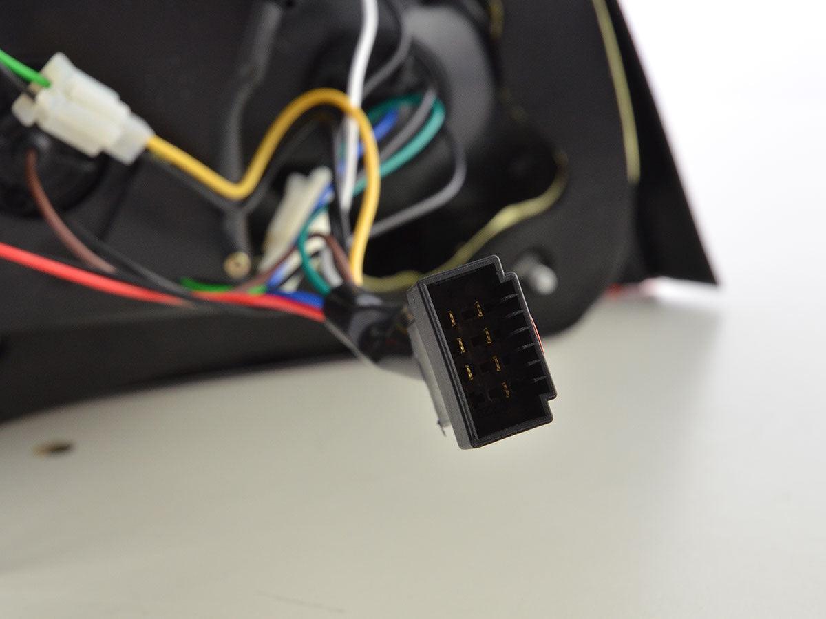 BMW 5-series E60 Sedan Red Smoked LED Taillights Set (2008-2009) - K2 Industries