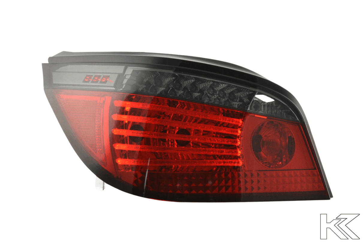 BMW 5-Series E60 Sedan Red/Smoke LED Taillights (2007-2009) - K2 Industries