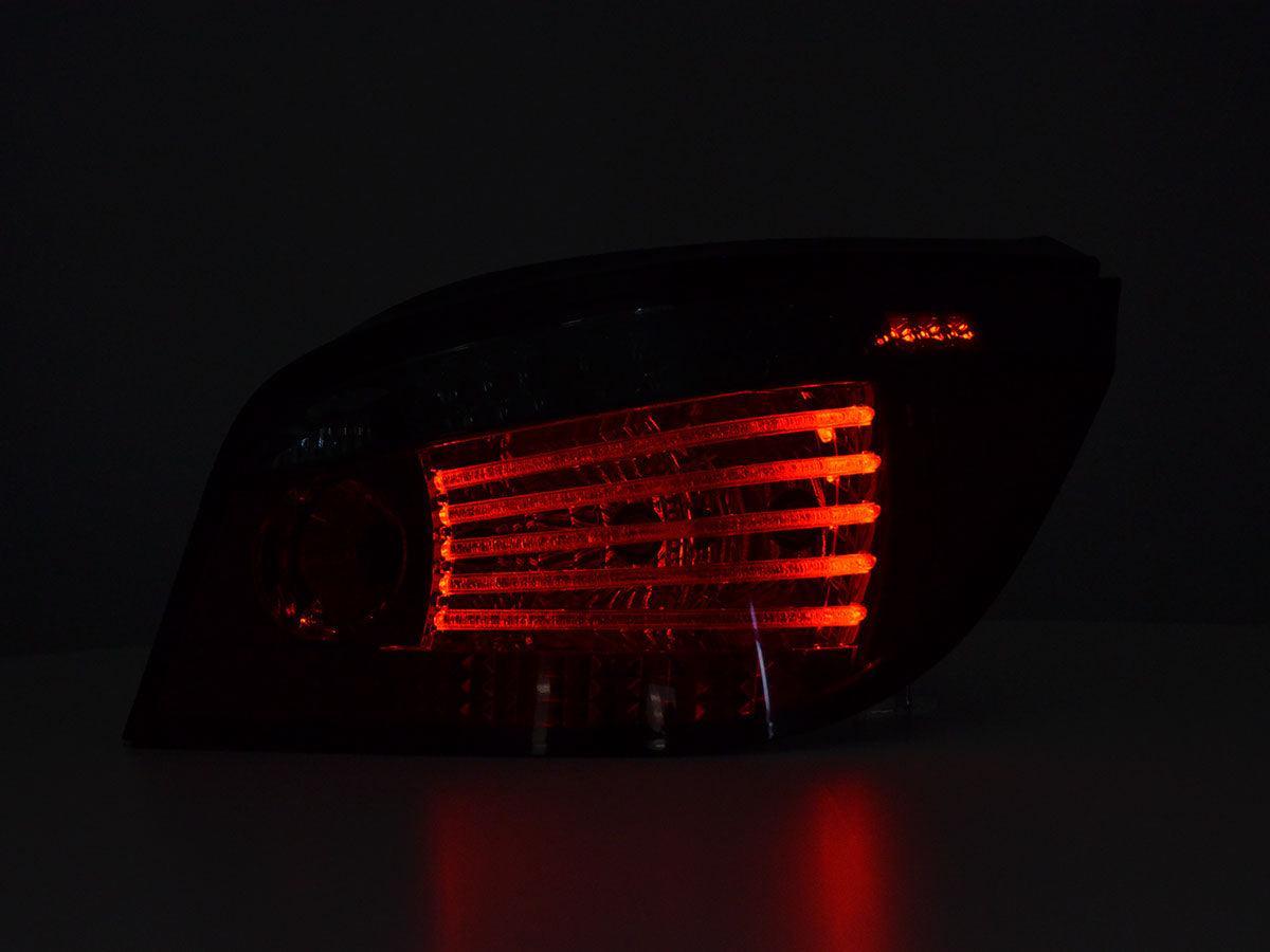 BMW 5-Series E60 Sedan Red/Smoke LED Taillights (2007-2009) - K2 Industries