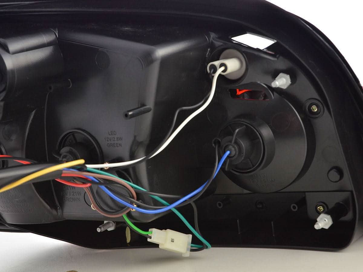 BMW 5-Series E60 Sedan Red/Smoke LED Taillights (2007-2009) - K2 Industries