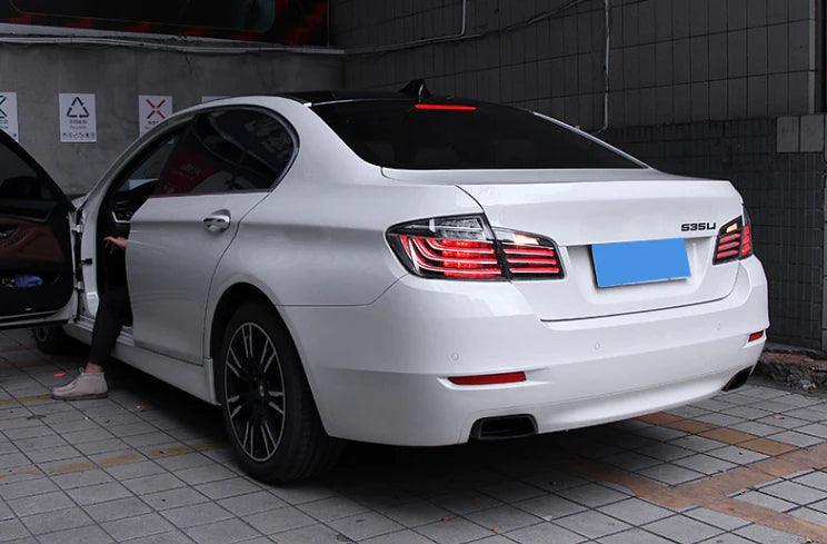 BMW 5-Series F10 Clear Style LED Tail Lights (2010-2017) - K2 Industries