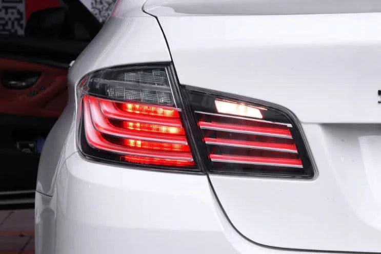 BMW 5-Series F10 Clear Style LED Tail Lights (2010-2017) - K2 Industries