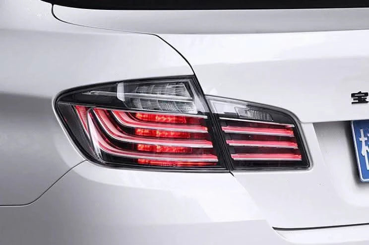 BMW 5-Series F10 Clear Style LED Tail Lights (2010-2017) - K2 Industries