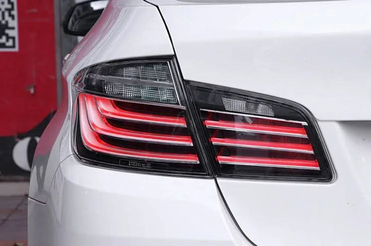 BMW 5-Series F10 Clear Style LED Tail Lights (2010-2017) - K2 Industries