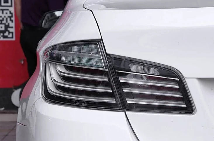 BMW 5-Series F10 Clear Style LED Tail Lights (2010-2017) - K2 Industries