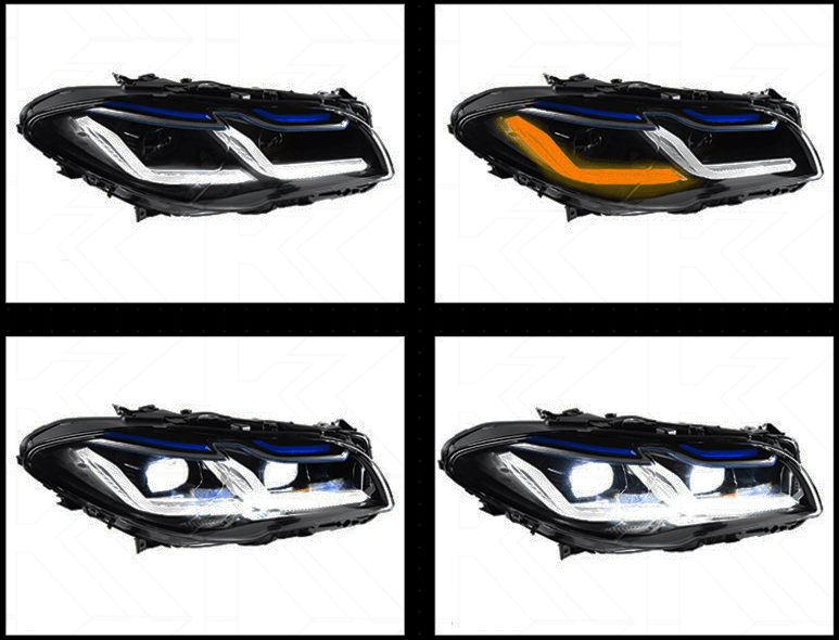 BMW 5-Series F10/F18 New Generation (G30 Style) Headlights 2011-2017 - K2 Industries