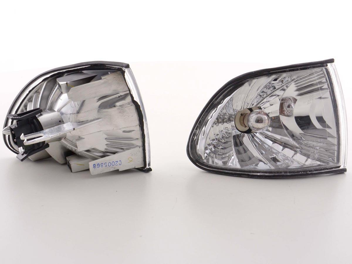 BMW 7-Series E38 Clear Chrome Front Corner Lights 1994-1998 - K2 Industries