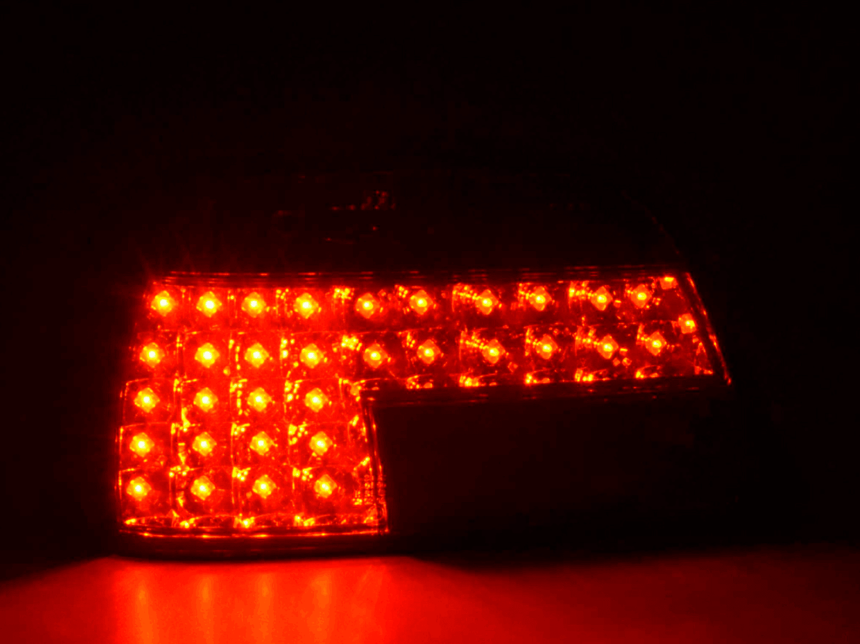 BMW 7-Series E38 Clear Smoked LED Tail Lights (1994-1998) - K2 Industries
