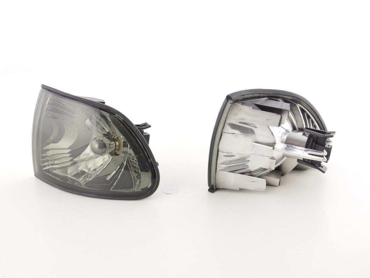 BMW 7-Series E38 Old School Smoked Corner Lights (1995-1999) - K2 Industries