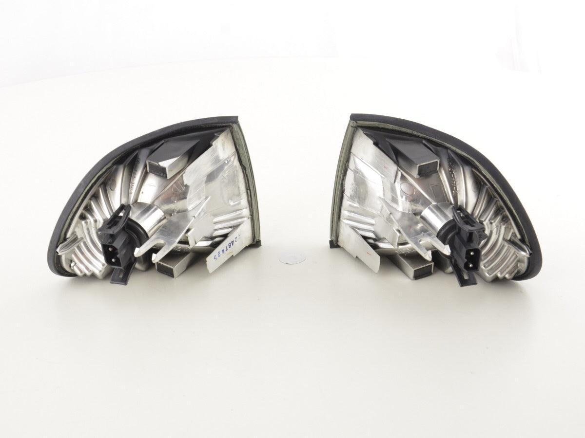 BMW 7-Series E38 Old School Smoked Corner Lights (1995-1999) - K2 Industries