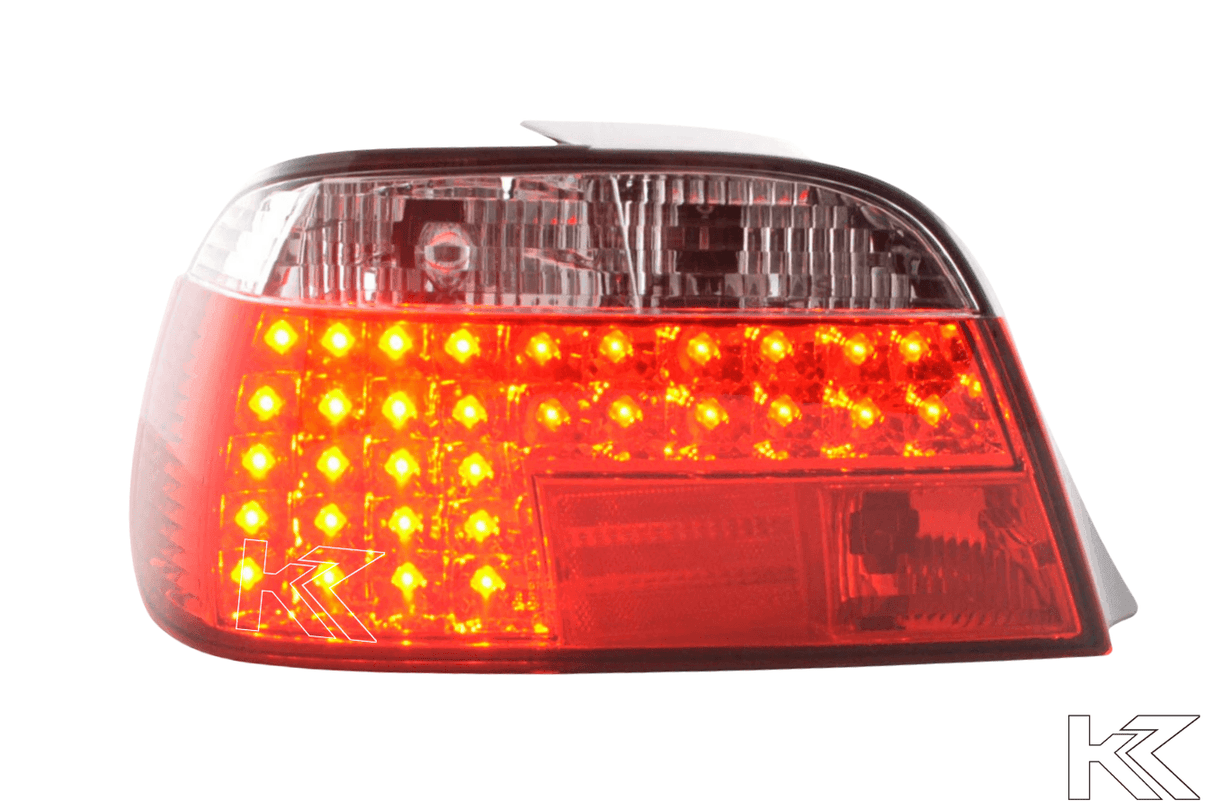 BMW 7-series E38 Red LED Taillights Set (1995) - K2 Industries