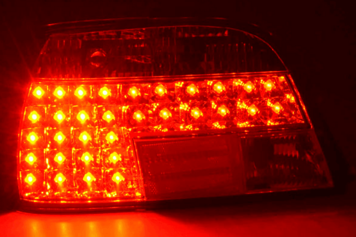 BMW 7-series E38 Red LED Taillights Set (1995) - K2 Industries
