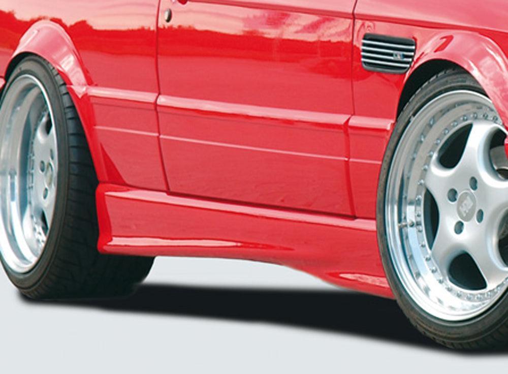 BMW E30 Coupe/Convertible - Rieger "Twisty" Side Skirt Set - K2 Industries