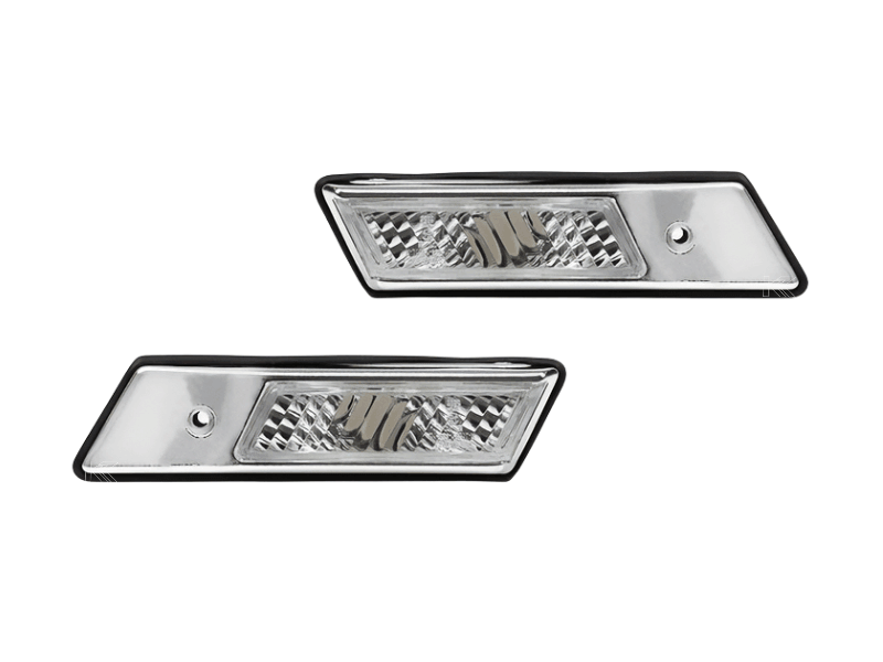 BMW E36 Black or Chrome Trim Crystal Side Marker Lights(1992-1996) - K2 Industries