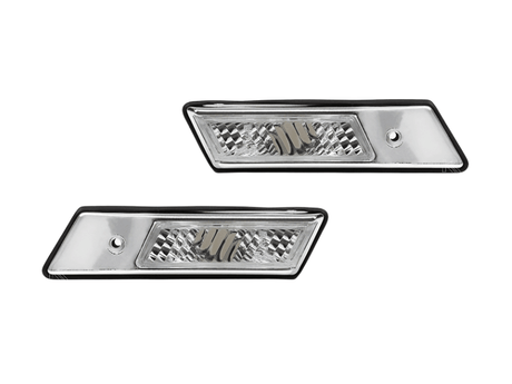 BMW E36 Black or Chrome Trim Crystal Side Marker Lights(1992-1996) - K2 Industries