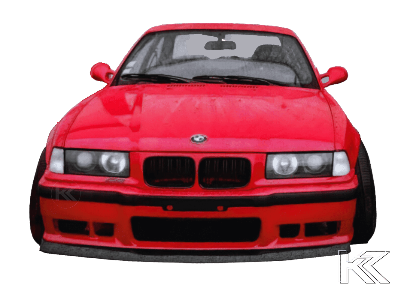 BMW E36 M3 Series 3 JDM Style Front Lip (1992 - 1999) - K2 Industries