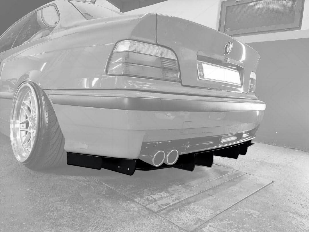 BMW E36 Precision Aluminum Diffuser V1 (1992-1999) - K2 Industries