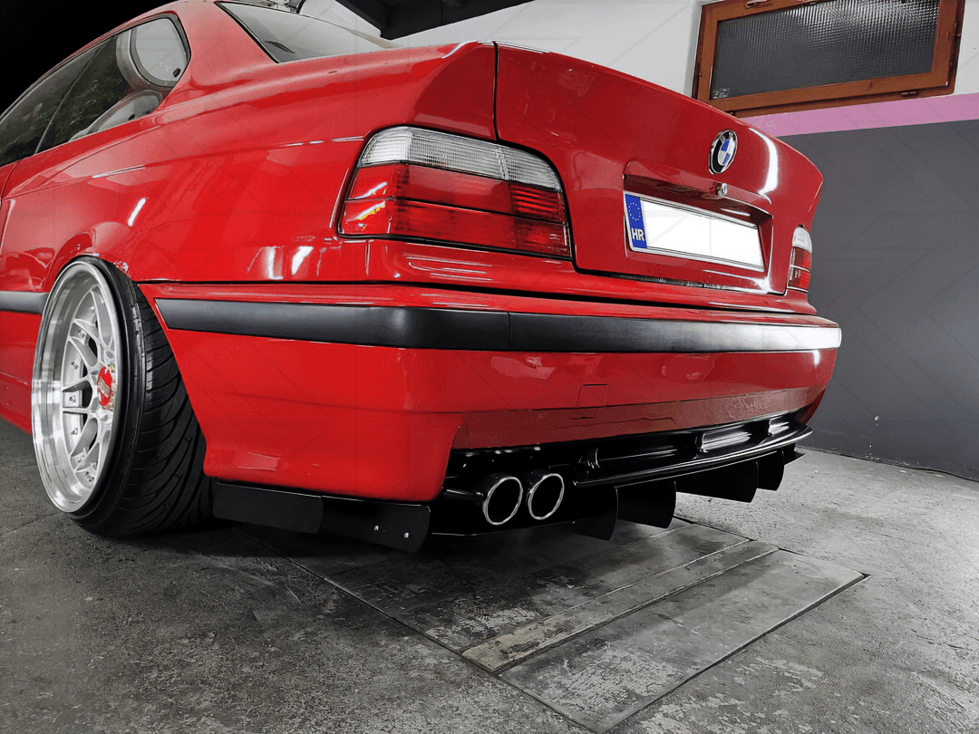 BMW E36 Precision Aluminum Diffuser V1 (1992-1999) - K2 Industries