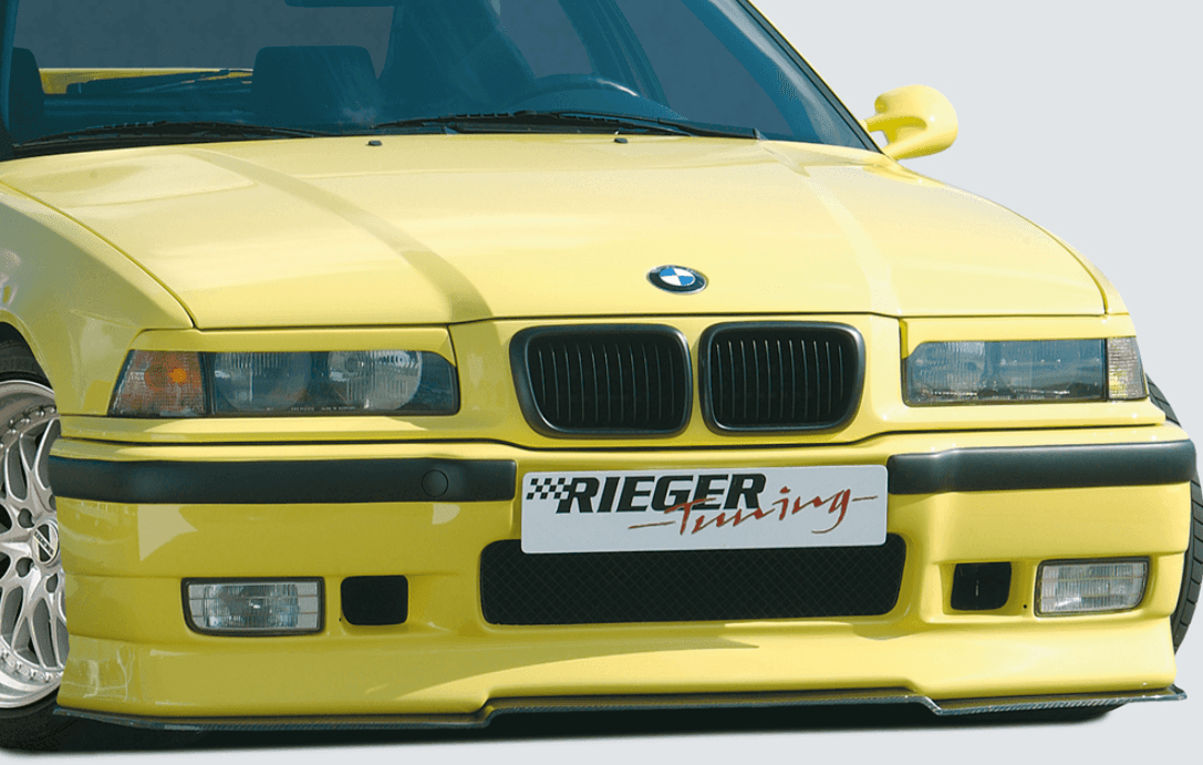 BMW E36 Rieger Headlight Eyebrows - Sedan, Compact, Wagon (1990-1999) - K2 Industries