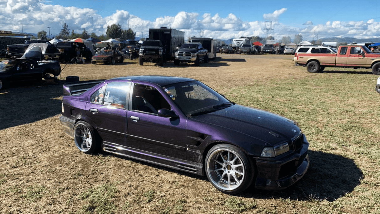 BMW E36 Rieger Side Skirts - Vented Type 1 (1990-1999) - K2 Industries