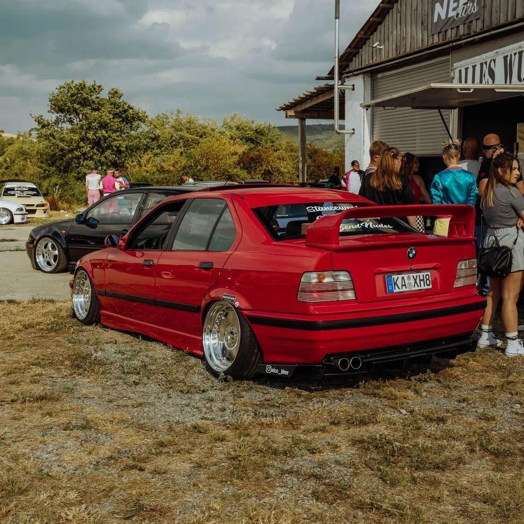 BMW E36 Sedan Clear OEM Style Tail Lights (1990-1999) - K2 Industries