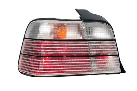 BMW E36 Sedan Clear OEM Style Tail Lights (1990-1999) - K2 Industries