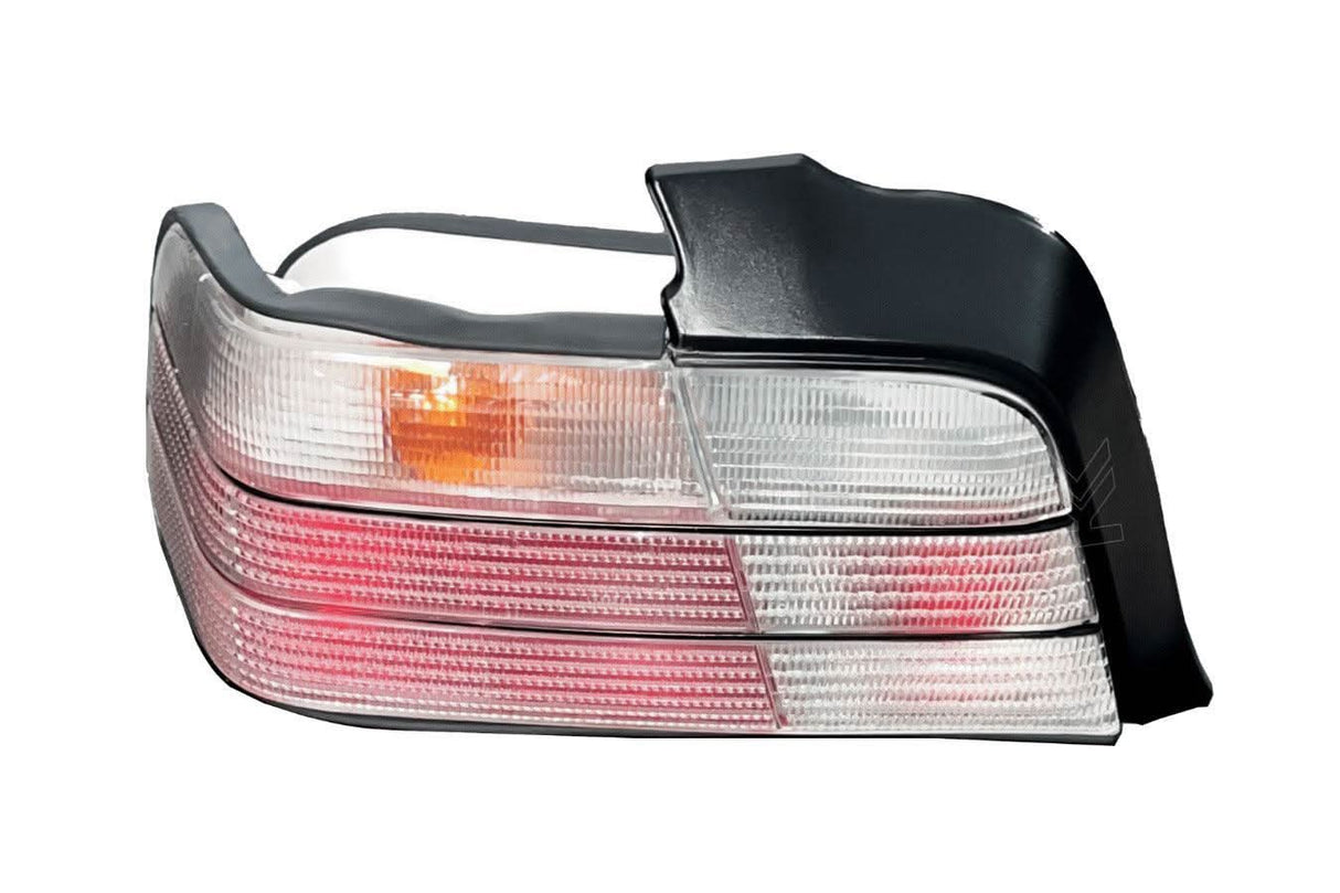 BMW E36 Sedan Clear OEM Style Tail Lights (1990-1999) - K2 Industries