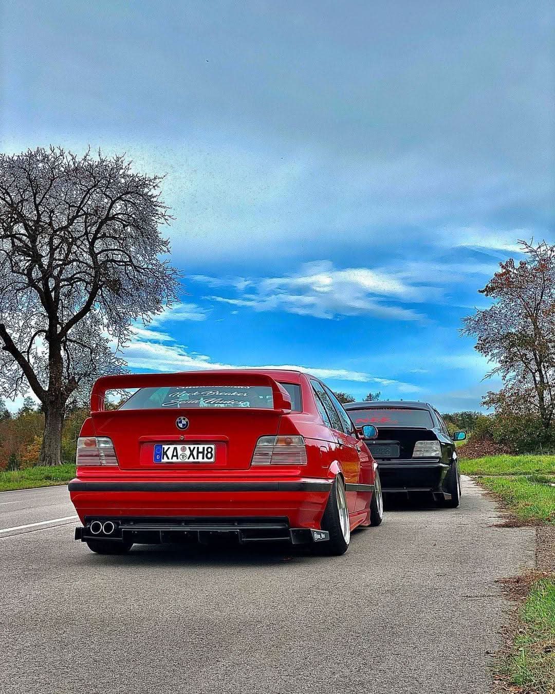 BMW E36 Sedan Clear OEM Style Tail Lights (1990-1999) - K2 Industries