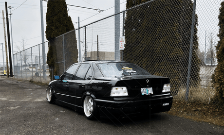 BMW E36 Sedan Custom Clear Tail Lights V3 (1992-1999) - K2 Industries