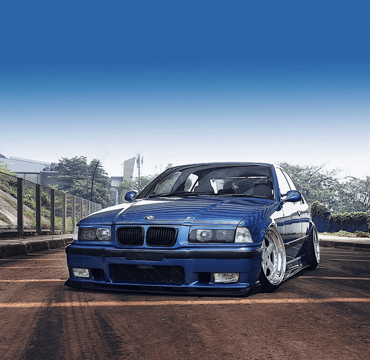 BMW E36 Sedan/Compact Clear Corner Lights (1992-1999) - K2 Industries
