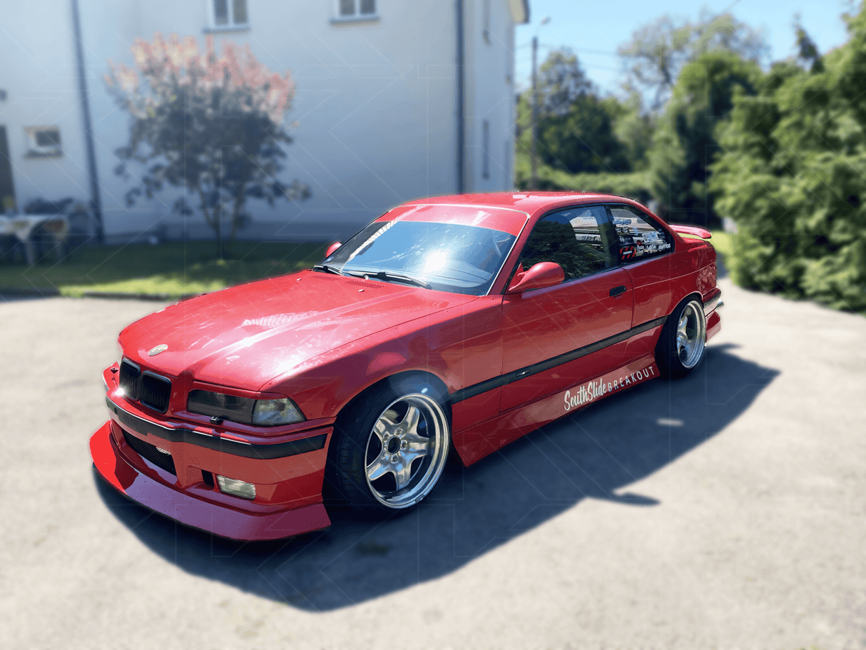 BMW E36 Series 3 JDM Style Side Skirt (1992 - 1999) - K2 Industries
