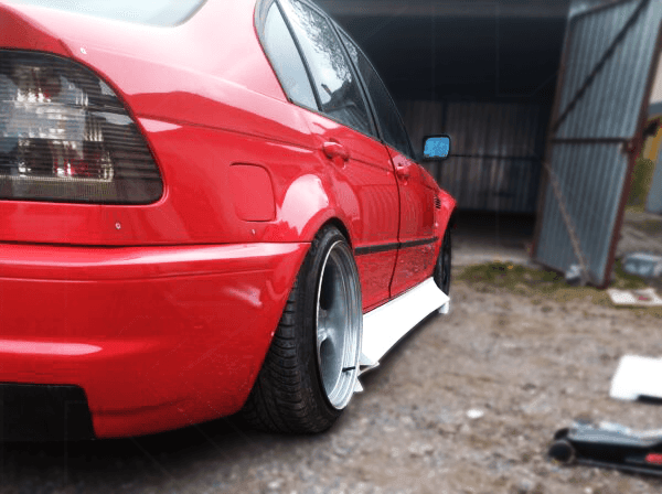 BMW E36 Series 3 JDM Style Side Skirt (1992 - 1999) - K2 Industries