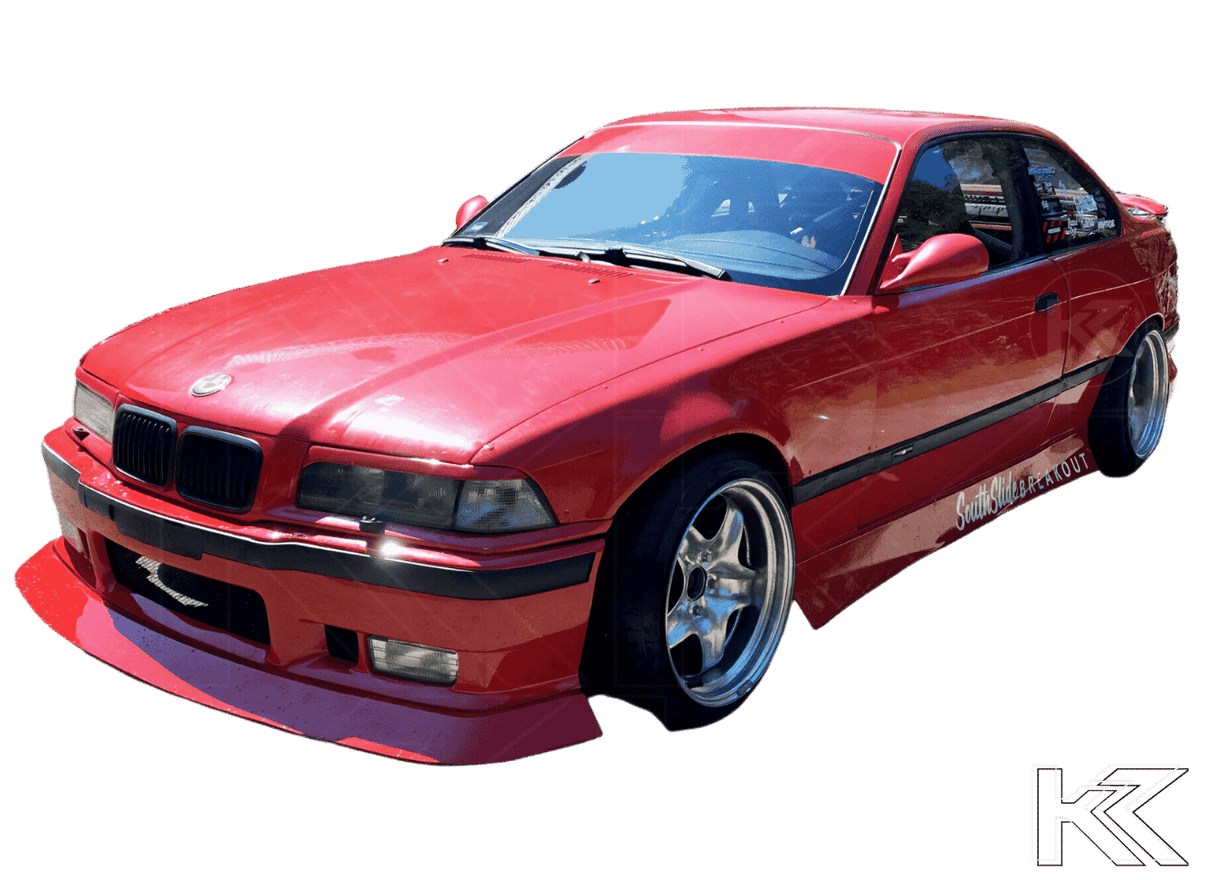 BMW E36 Series 3 JDM Style Side Skirt (1992 - 1999) - K2 Industries