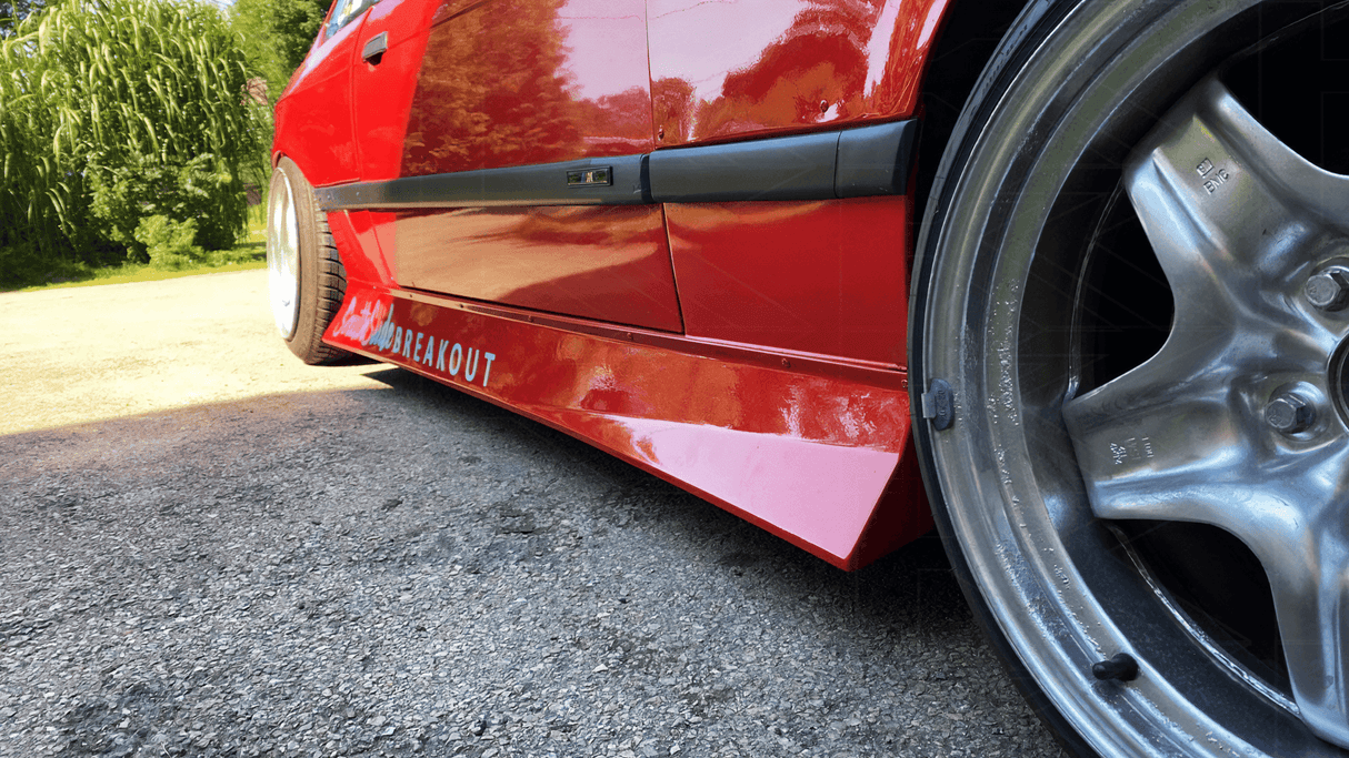 BMW E36 Series 3 JDM Style Side Skirt (1992 - 1999) - K2 Industries