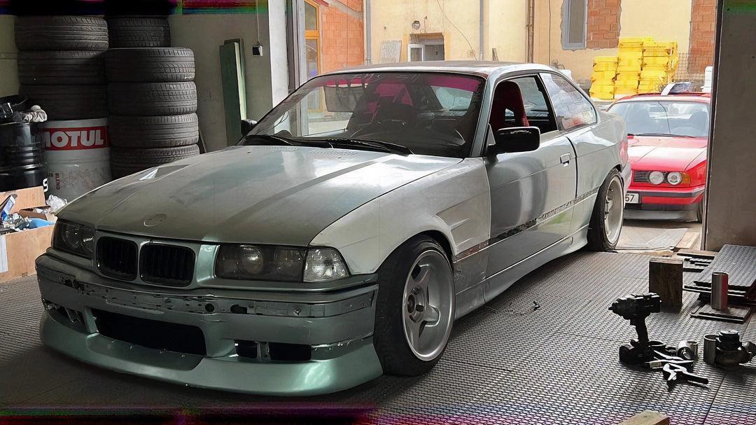 BMW E36 Vented Front Over-Fenders (1990-1999) - K2 Industries