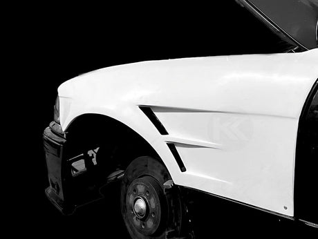 BMW E36 Vented Front Over-Fenders (1990-1999) - K2 Industries