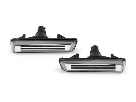 BMW E38 7-Series E46 M3 Crystal Light Bar Clear/Smoke Lens Amber/White LED Side Marker Light (1995-2006) - K2 Industries