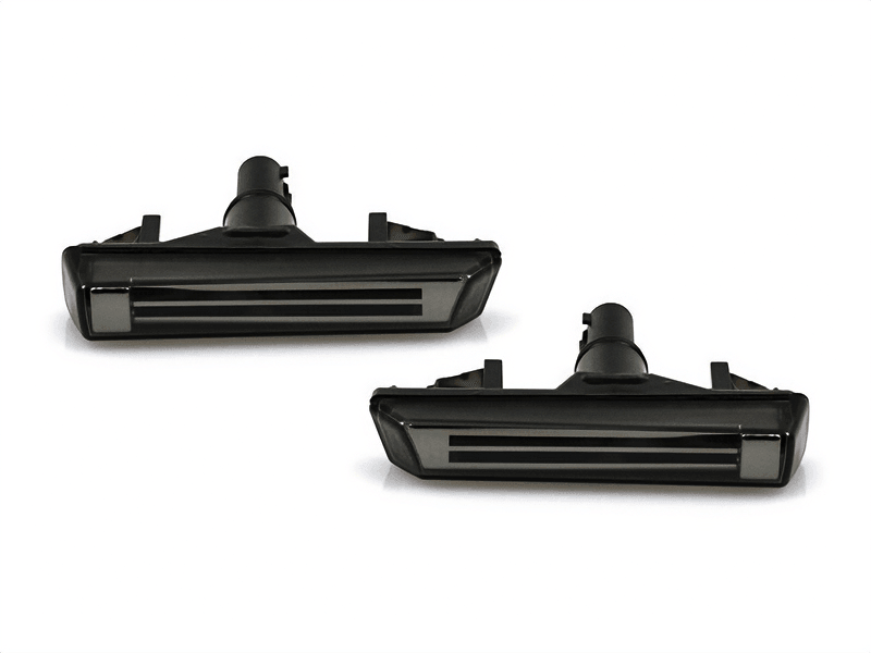 BMW E38 7-Series E46 M3 Crystal Light Bar Clear/Smoke Lens Amber/White LED Side Marker Light (1995-2006) - K2 Industries