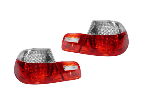 BMW E46 2D Depo LED Tail Lights - 4 Pieces (1999-2003) - K2 Industries
