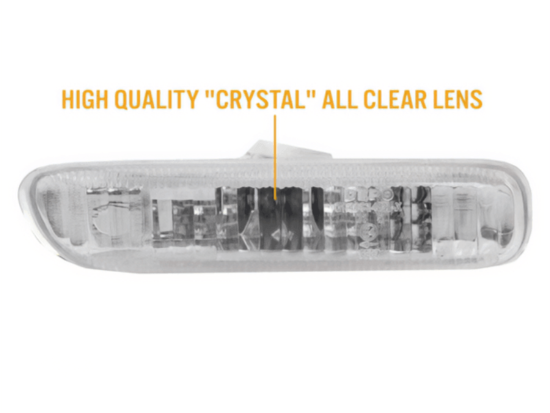 BMW E46 2D/Cabrio & 99-01 BMW 4D/5D Crystal Clear or Smoke Side Marker Lights(1999-2003) - K2 Industries