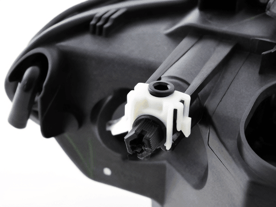 BMW E46 3-Series Coupe Black OE+ Angel Eyes Headlights - (2002-2005) - K2 Industries