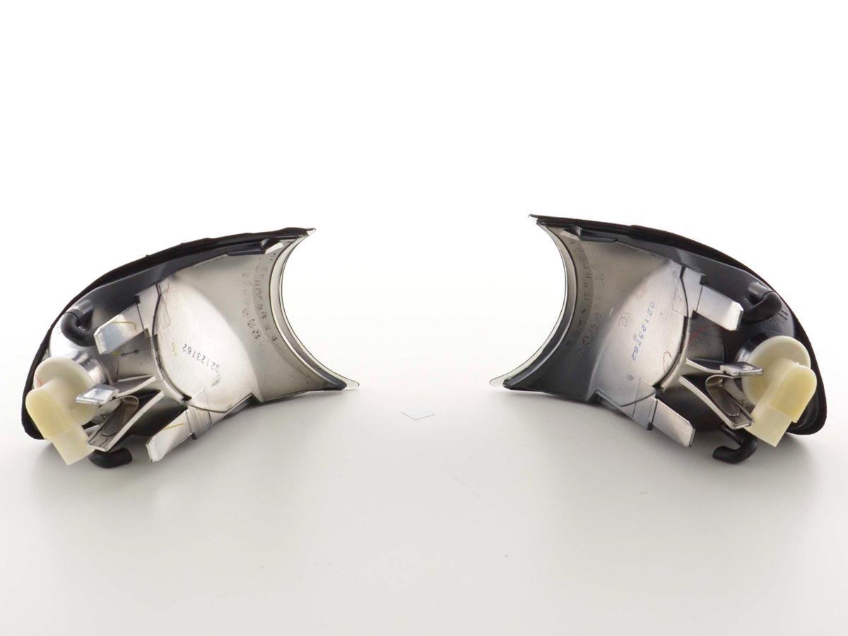 BMW E46 Coupe/Convertible Smoked Clear Clip On Corner Lights 1998-2001 - K2 Industries