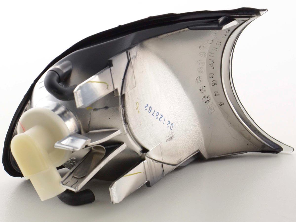 BMW E46 Coupe/Convertible Smoked Clear Clip On Corner Lights 1998-2001 - K2 Industries