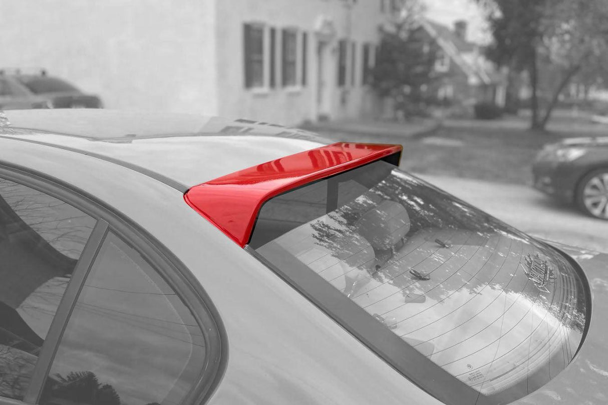 BMW E46 Sedan Series 3 Black HM Roof Spoiler (1998 - 2006) - K2 Industries