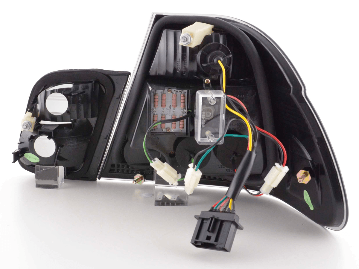 BMW E46 Sedan Smoked Altezza Style LED Taillights - Pre Face Lift (1998-2001) - K2 Industries