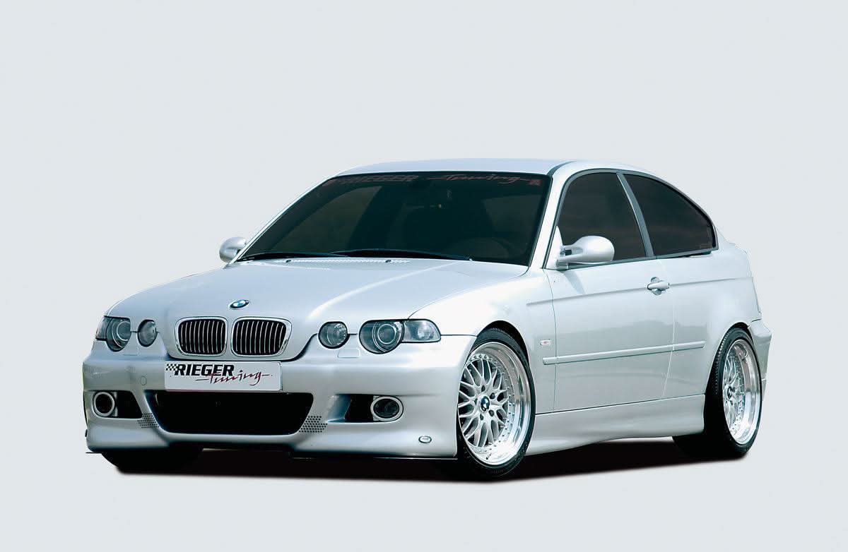 BMW E46 Sedan/Compact/Touring - Rieger "Twisty" Side Skirts - K2 Industries